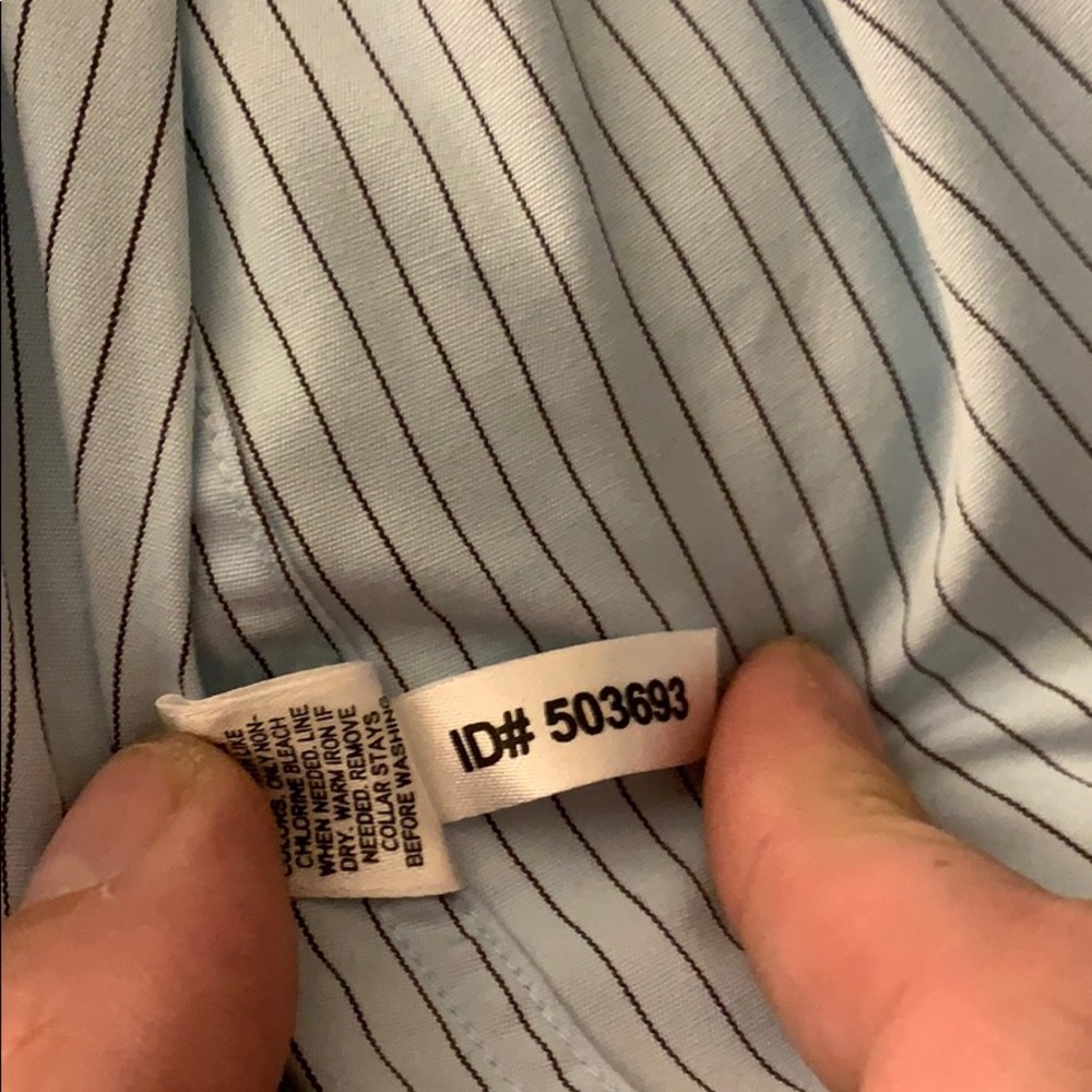 Light Blue button down Express - Picture 4 of 4